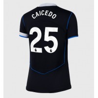 Stroje piłkarskie Chelsea Moises Caicedo #25 Koszulka Trzeciej dla damskie 2025-26 Krótki Rękaw